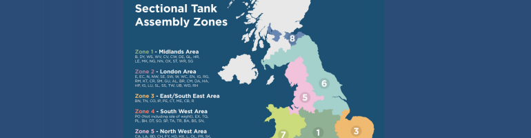 Sectional Tanks Assembly Zones